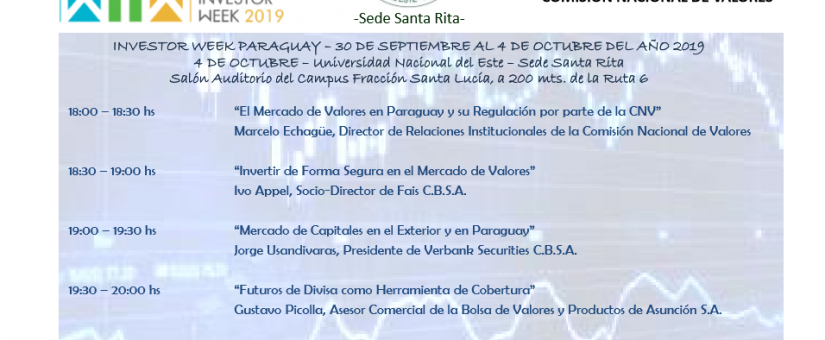 “World Investor Week 2019”