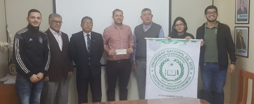 Fuceune otorgó apoyo económico al Centro de Estudiantes para la “Copa UNE 2019”