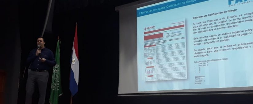 Conferencias del World Investor Week se realizaron en el Rectorado de la UNE