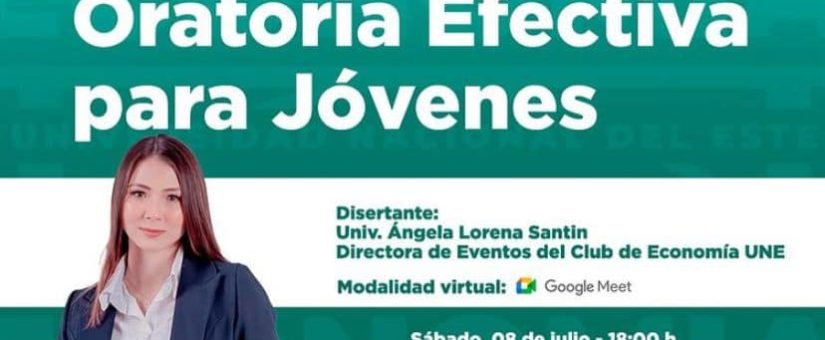 Alumna de la FCE organiza taller sobre habilidades de comunicación