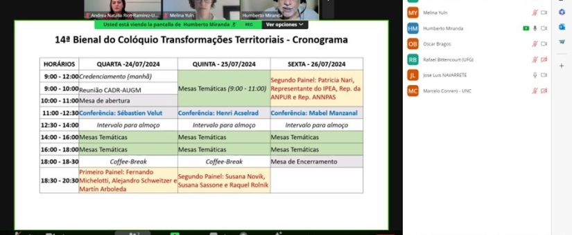 FCE participa activamente en el Comité de Desarrollo Regional de la AUGM