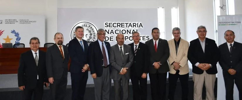Lanzamiento de la Maestría en Gerenciamiento Deportivo con doble titulación por la UNE y Limonge-Francia